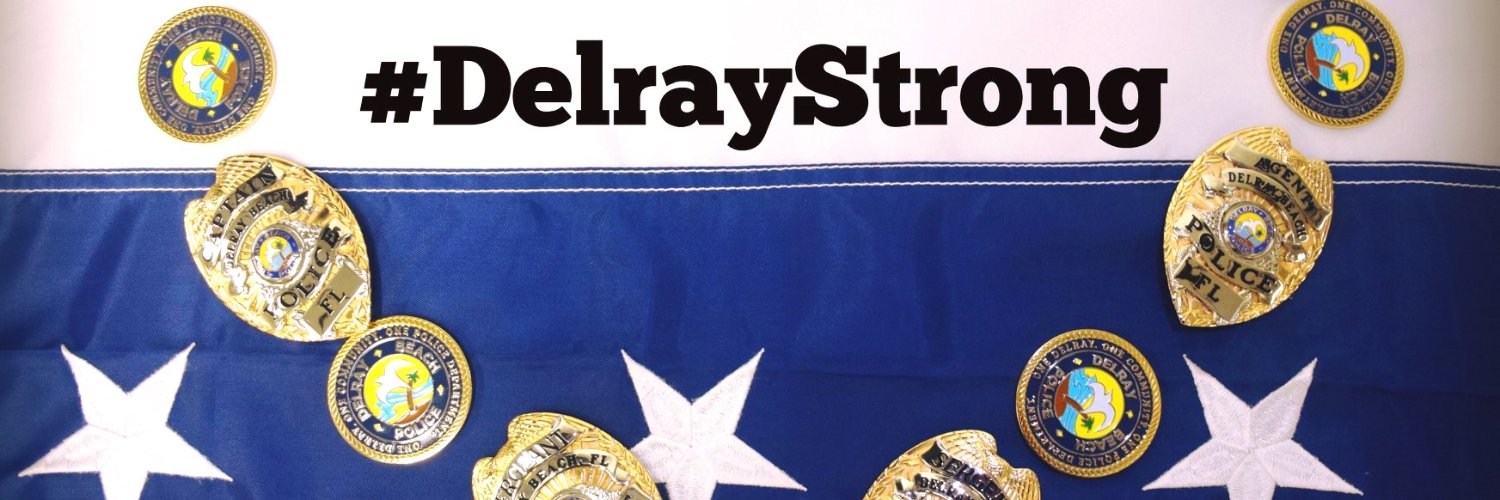 Delray Beach Police banner