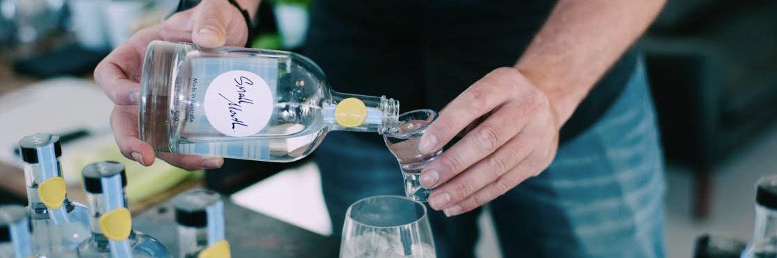 Small Mouth Vodka banner
