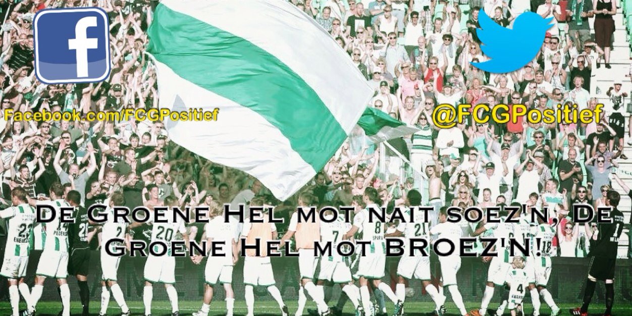 FCG Positief! banner