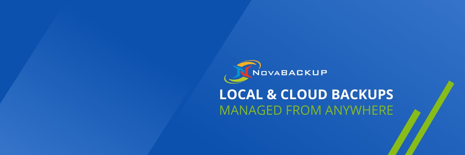 NovaBACKUP Corporation banner