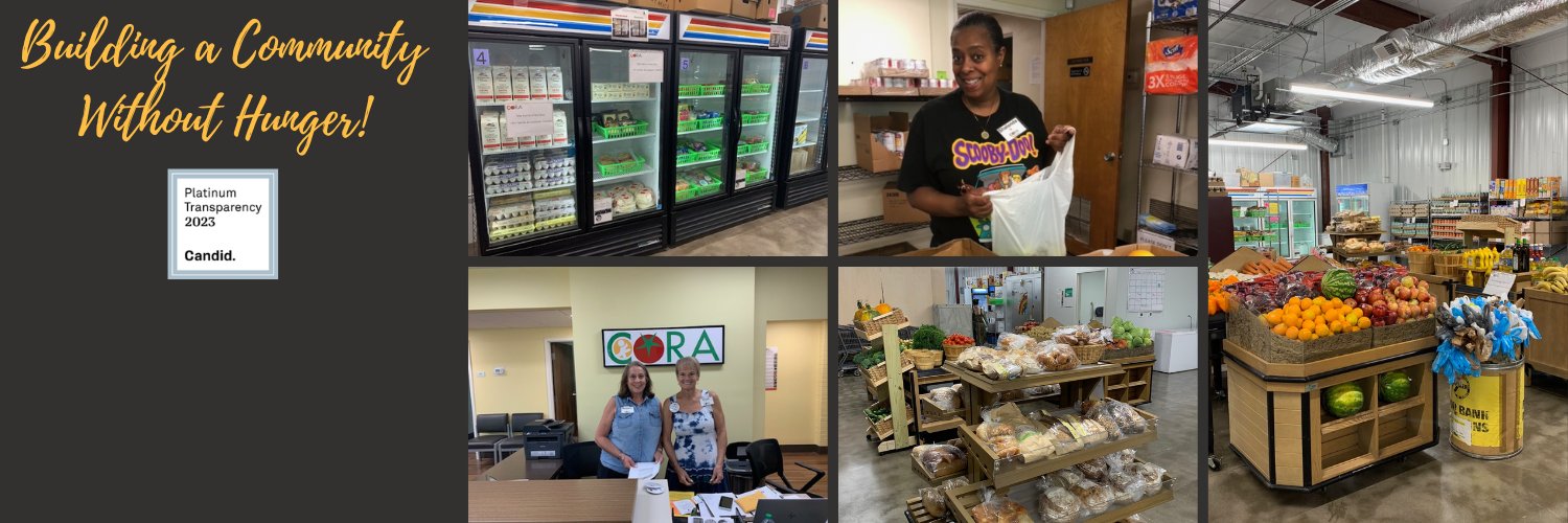 Cora Food Pantry banner