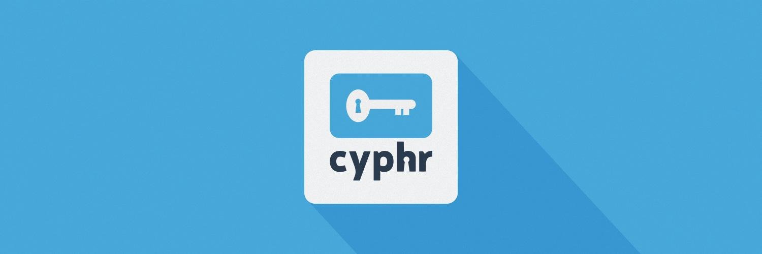 Cyphr App banner