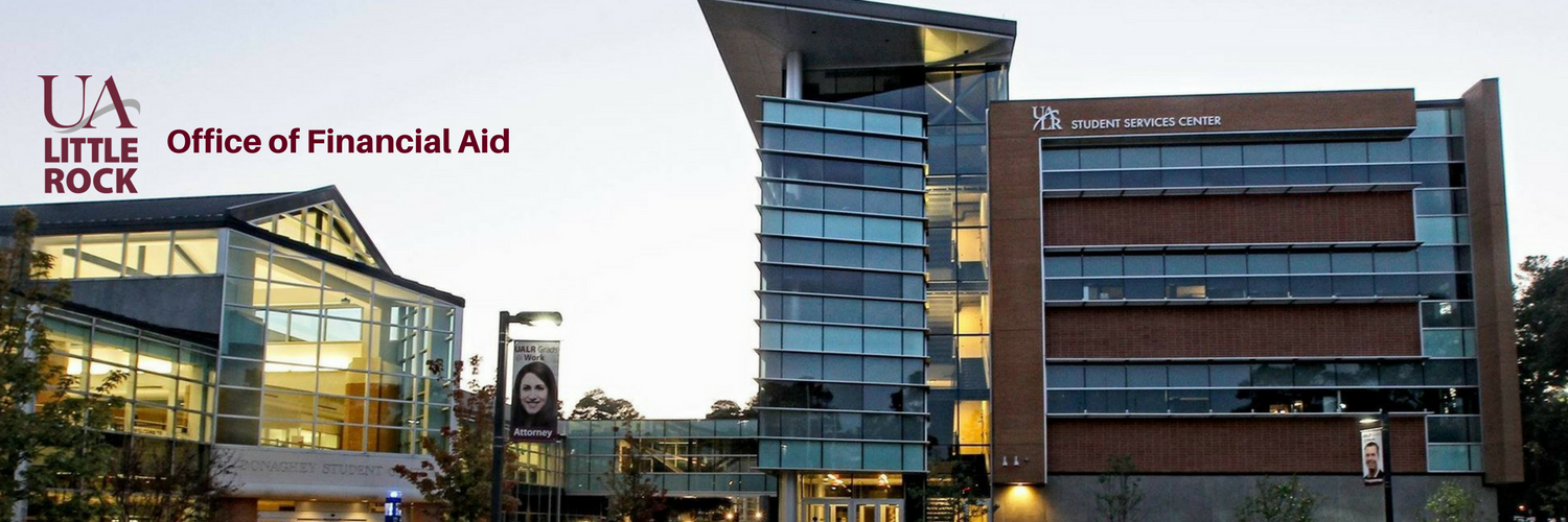 UA Little Rock Financial Aid banner