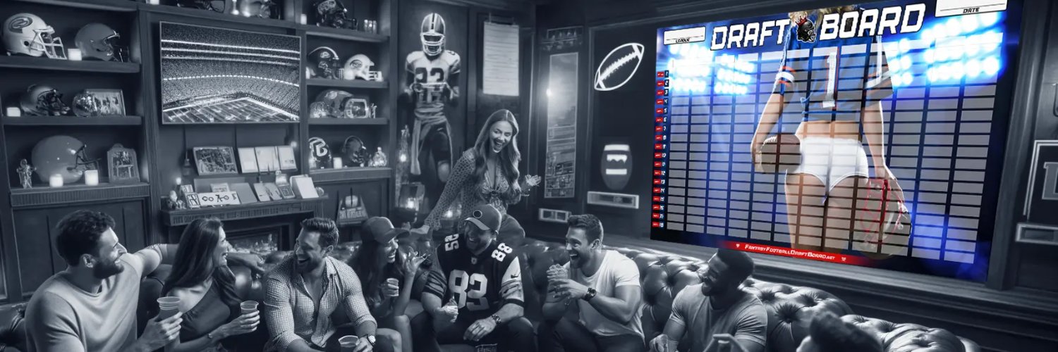 Fantasy Football Draft Board banner