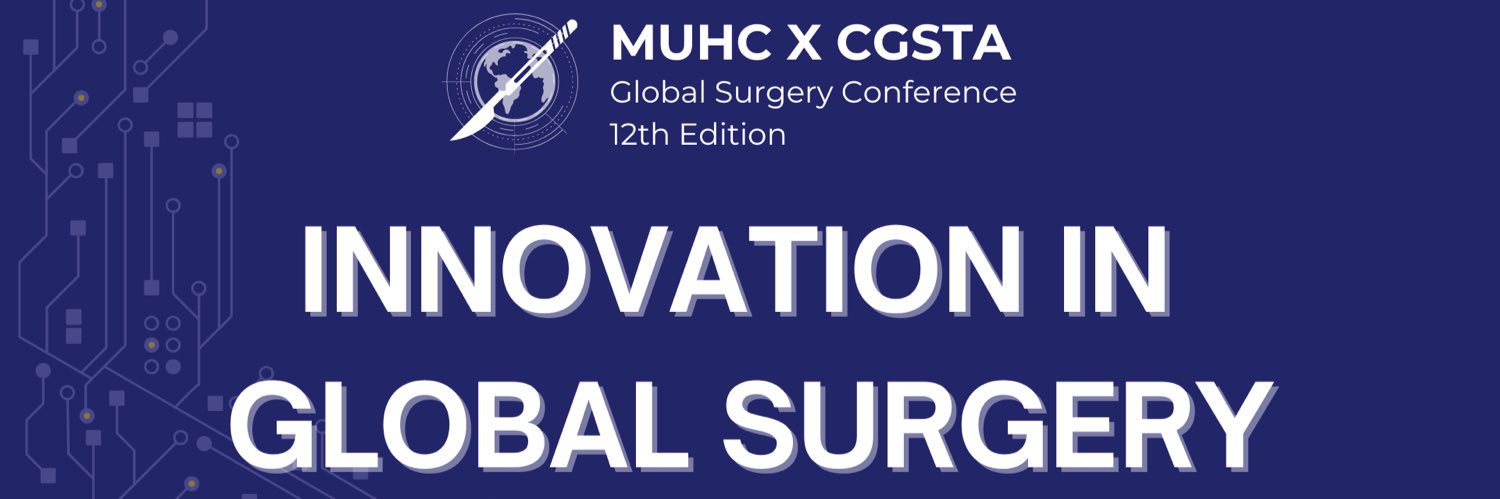 MUHC Global Surgery Conference banner