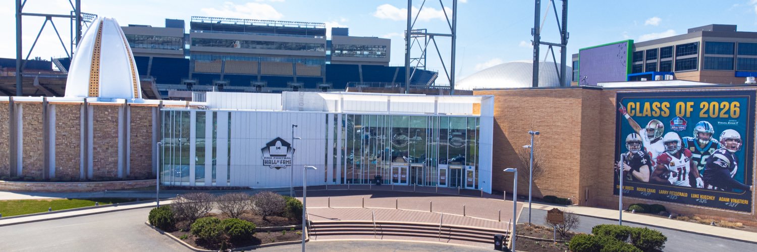 Pro Football Hall of Fame banner