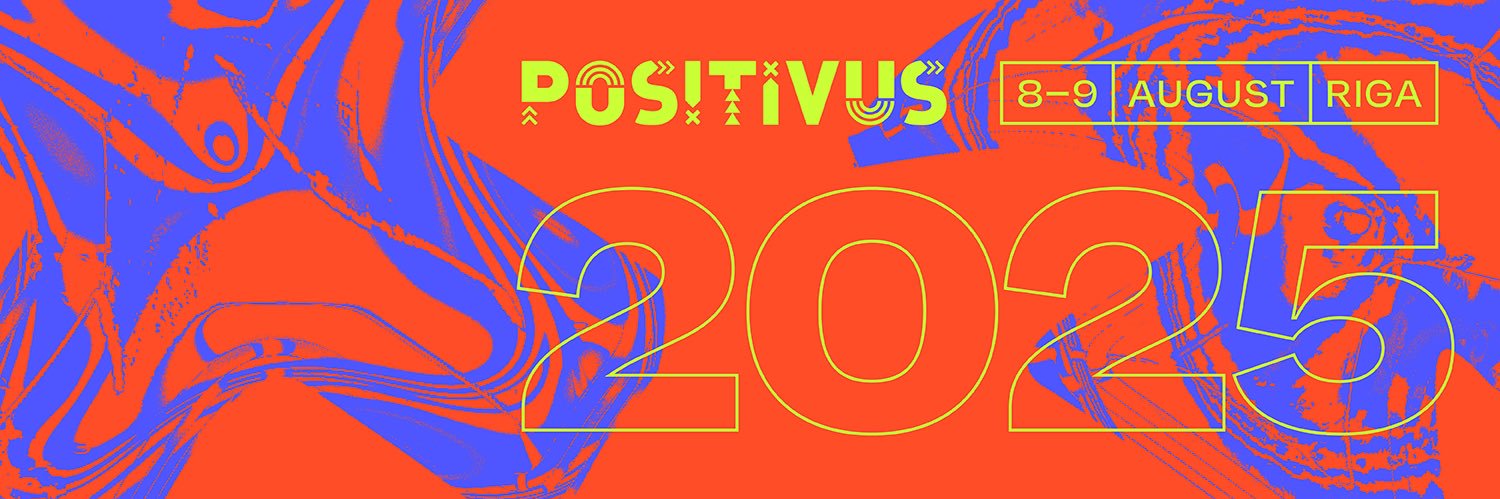 Positivus Festival's banner