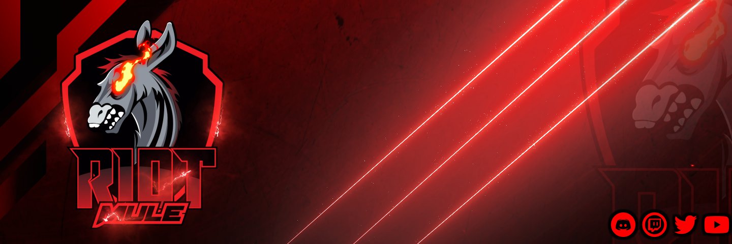 Riotmule's profile banner image