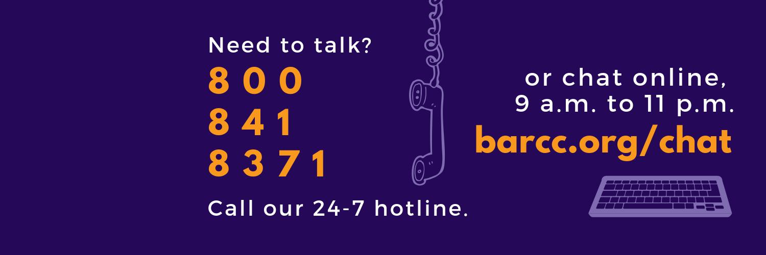 Boston Area Rape Crisis Center banner