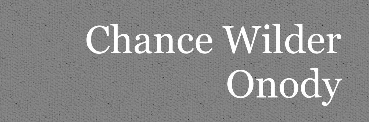 ChanceWOnody's profile banner image