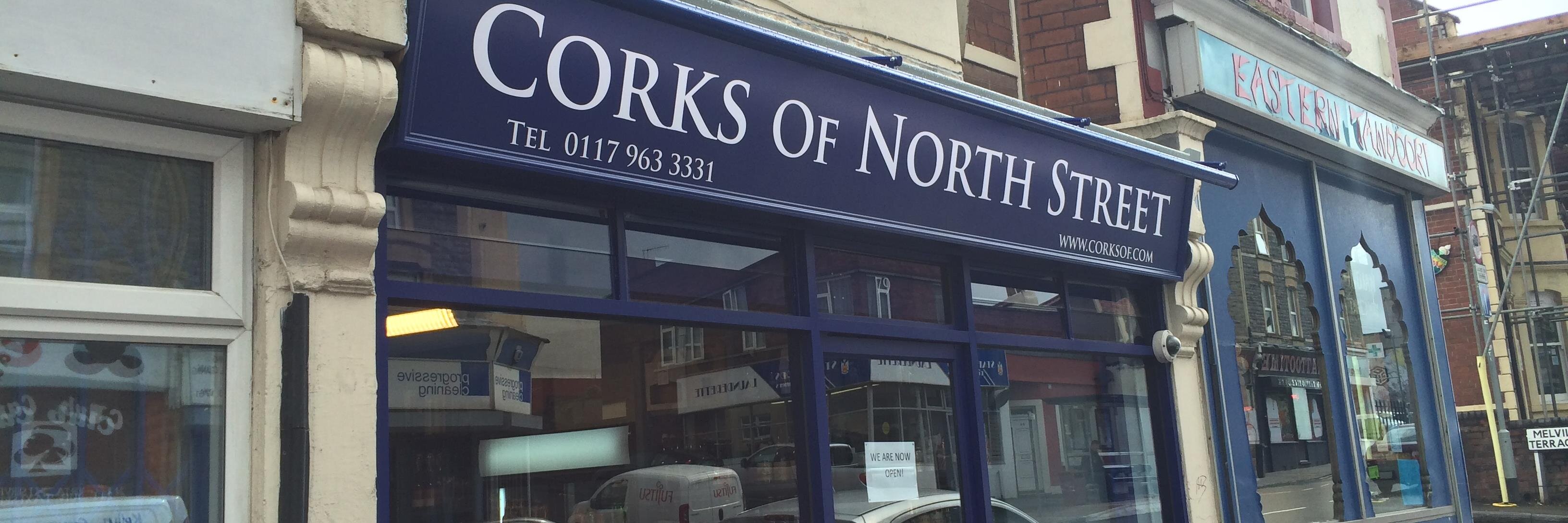Corks of North St banner