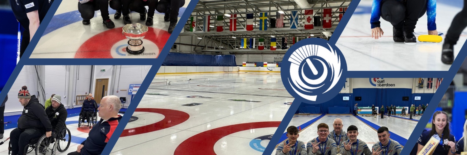 Scottish Curling's banner