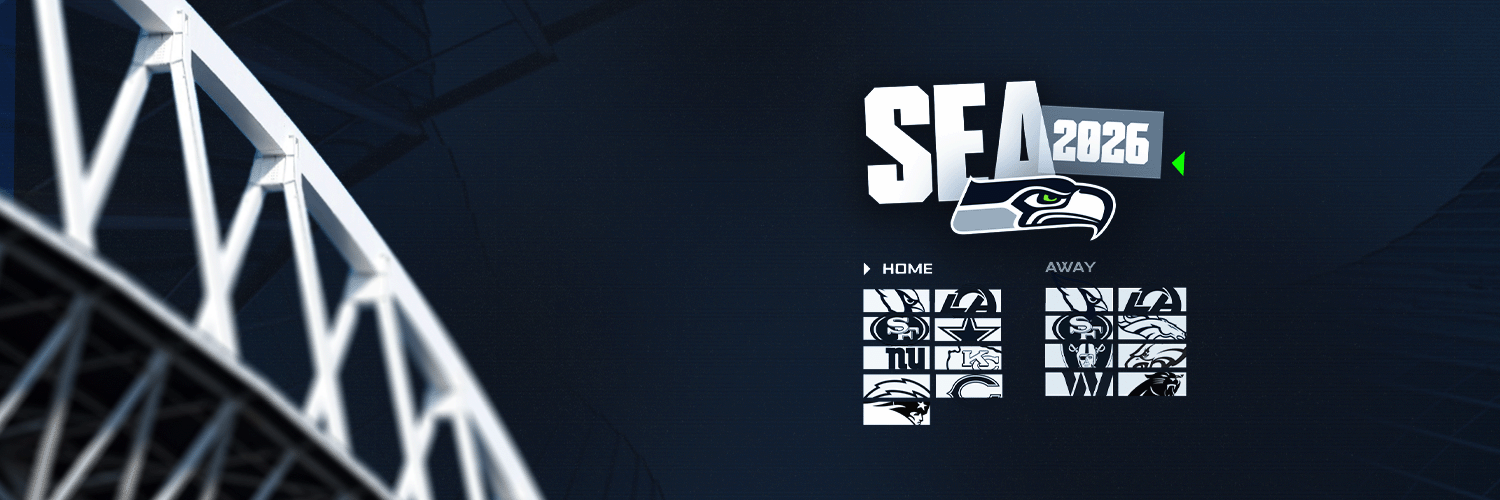 Twitter banner for @Seahawks
