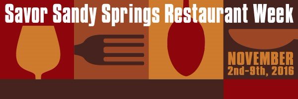 Savor Sandy Springs banner