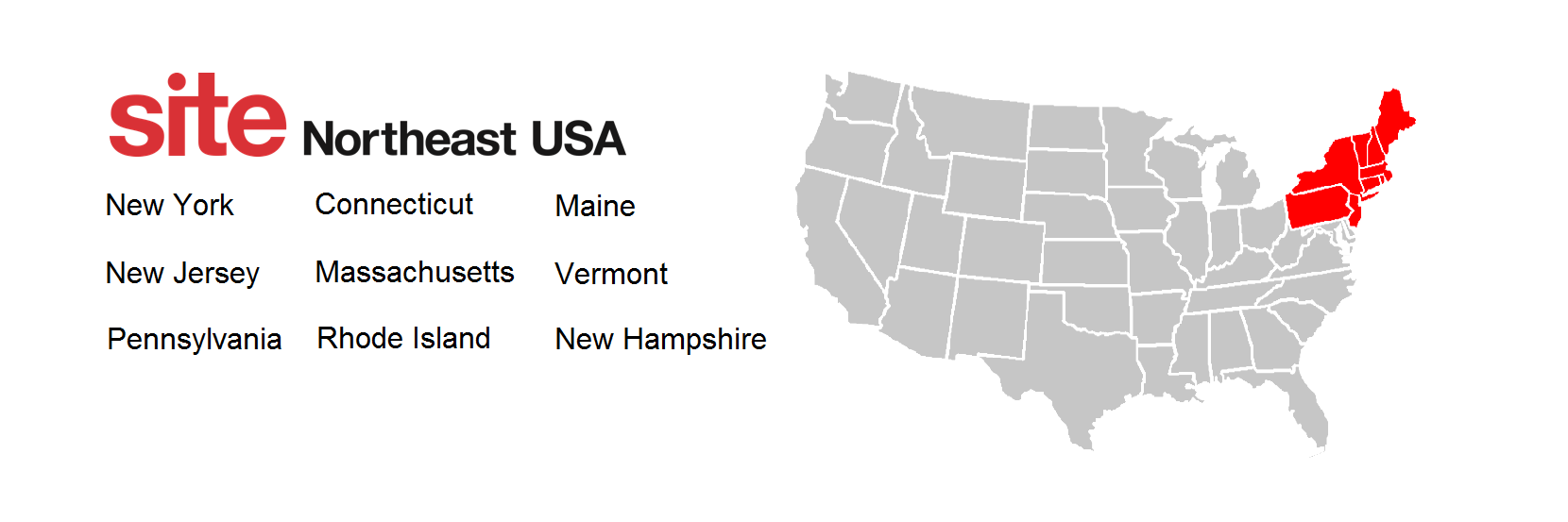 SITE Northeast USA banner