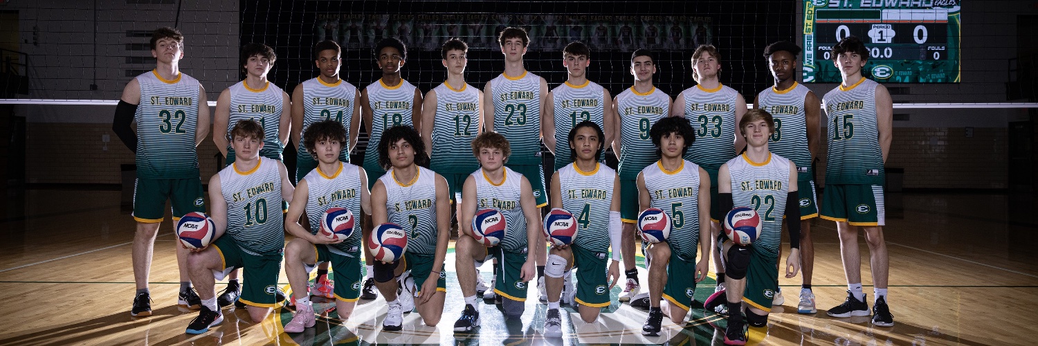 St. Edward Volleyball banner