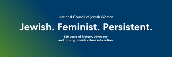 National Council of Jewish Women Profile Banner