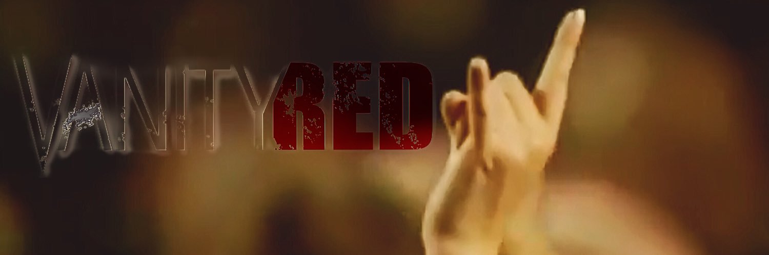 Vanity Red banner
