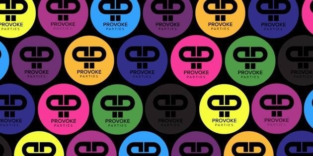 Provoke Parties banner