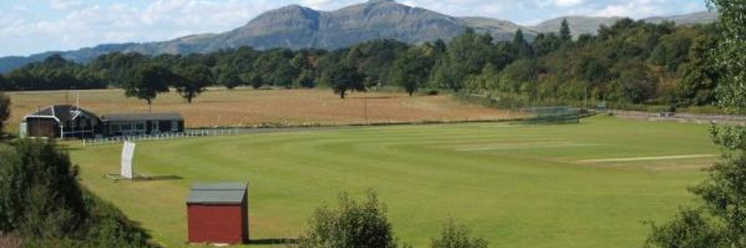 Clackmannan County Cricket Club banner