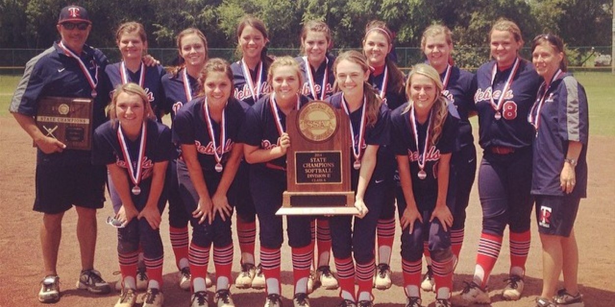 Tipton-Rosemark Academy Softball banner