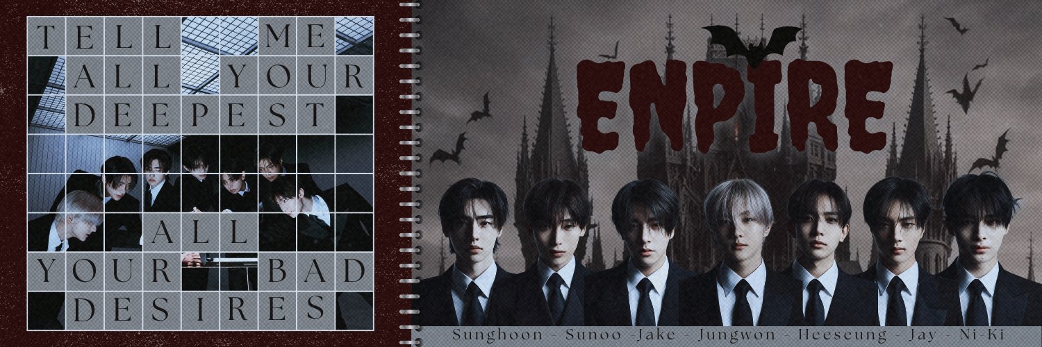 일곱 명의 매력적인 뱀파이어, ENPIRE. banner