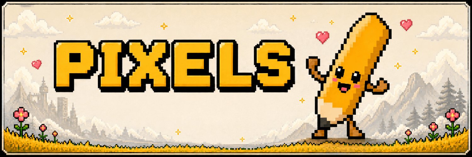 PIXELS banner