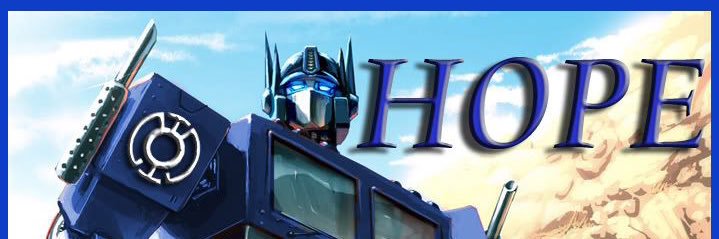 Optimus Prime banner