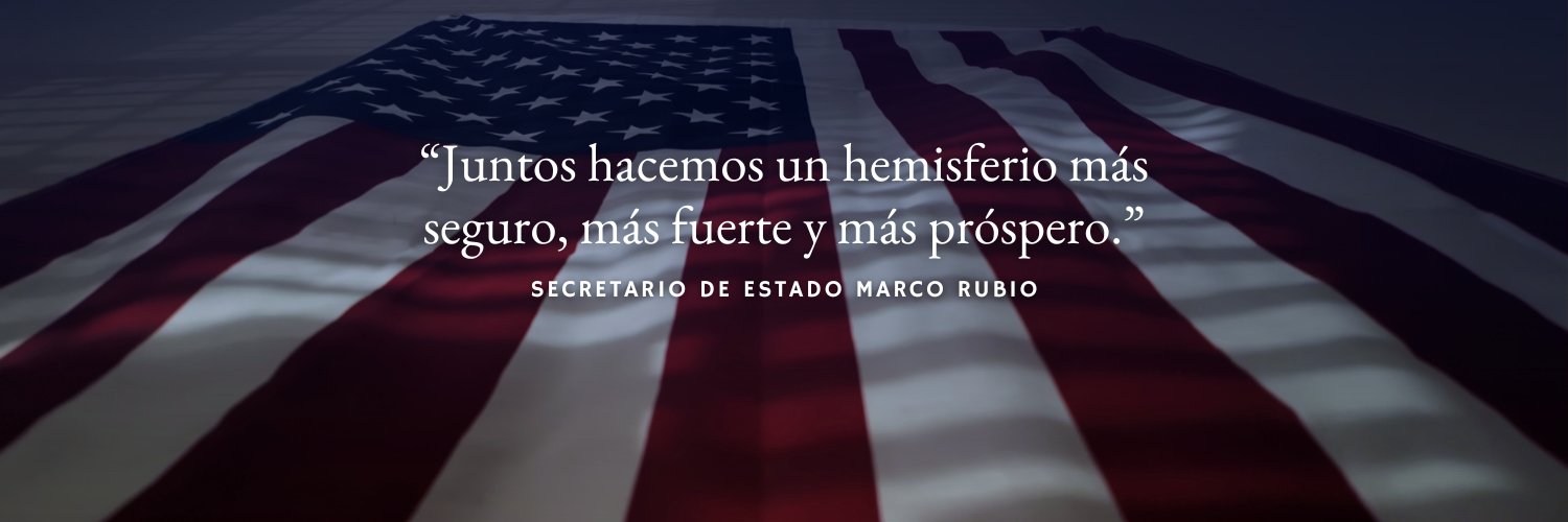 US Embassy Guatemala's banner