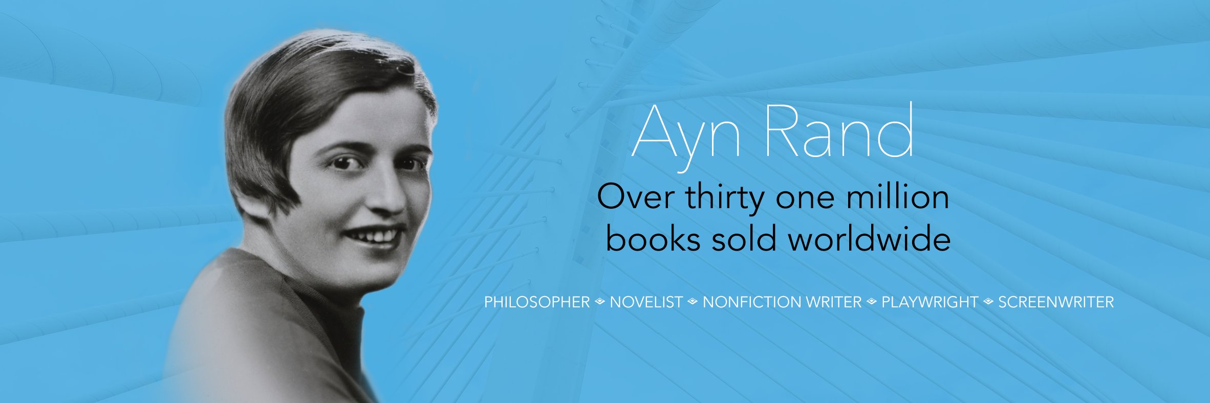 Ayn Rand banner