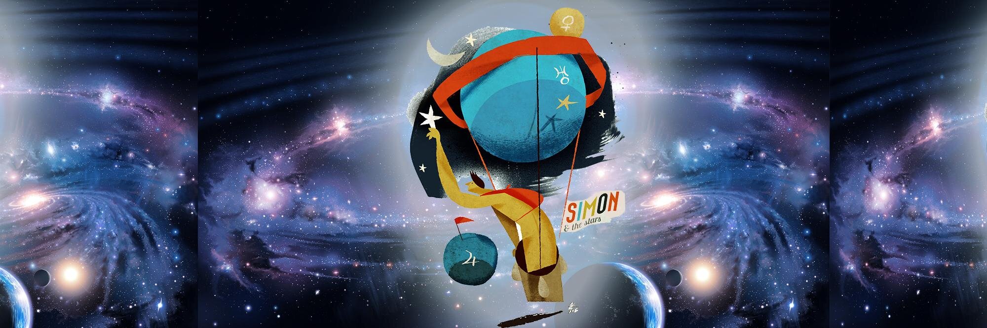 SIMON & THE STARS banner