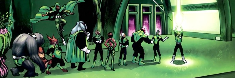 Guy Gardner's banner