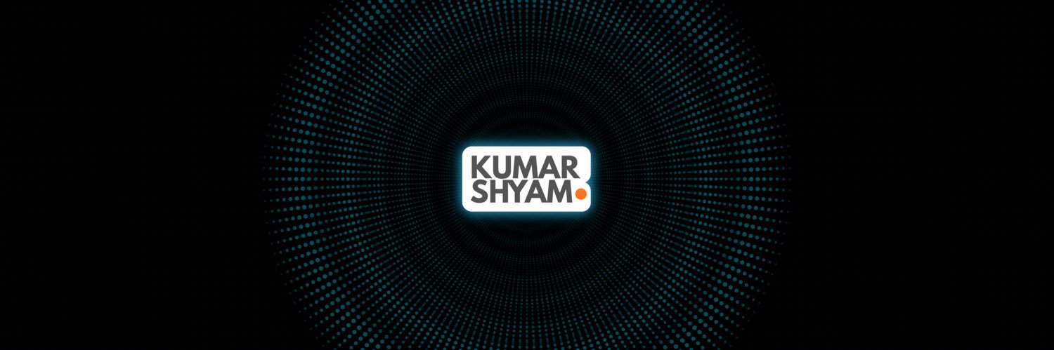 Kumar Shyam (@thekumarshyam) / Posts / X