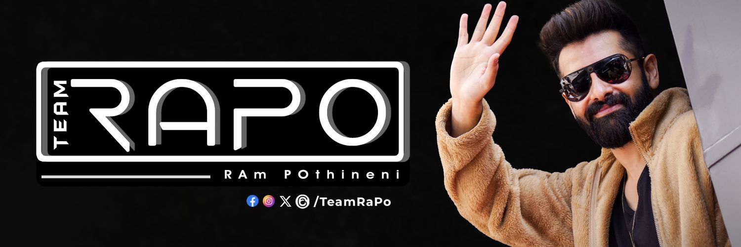 Team RAm POthineni banner