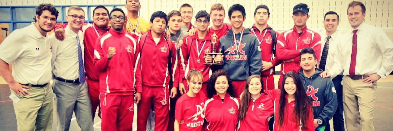 Annandale Wrestling banner