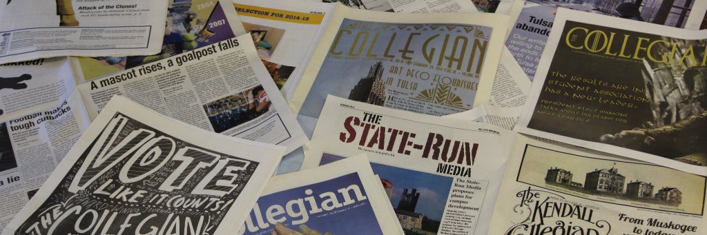 The Collegian banner
