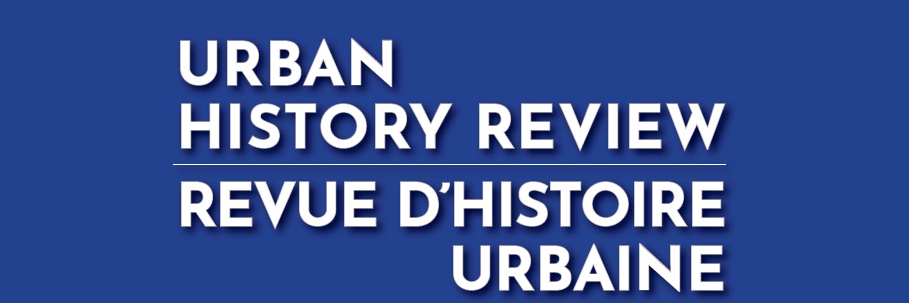 Urban History Review banner