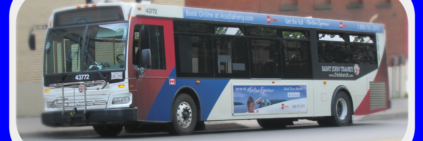 Saint John Transit banner