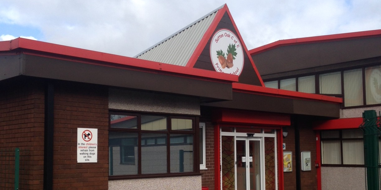Sutton Oak Church of England Primary School banner