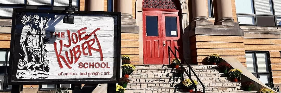 The Joe Kubert School of Cartoon & Graphic Art banner