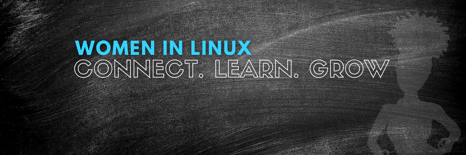 #WomenInLinux banner