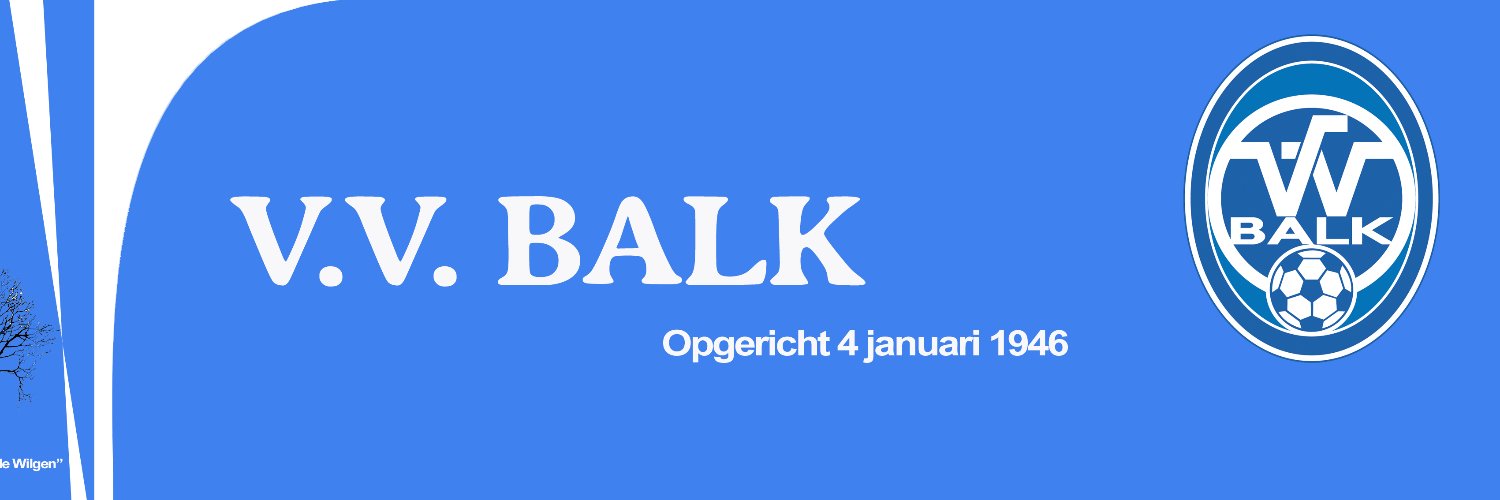 VV Balk. 80 jaar banner