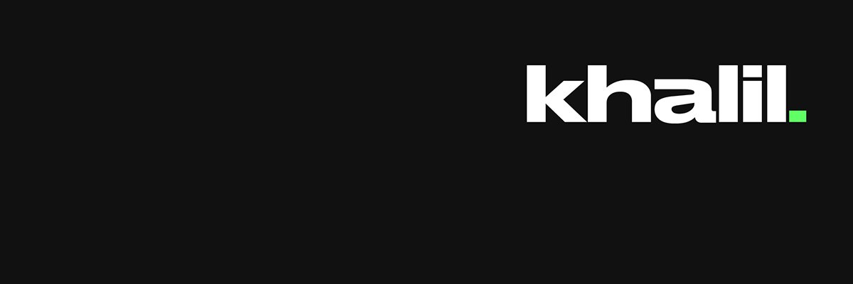 KhalilDase's profile banner image