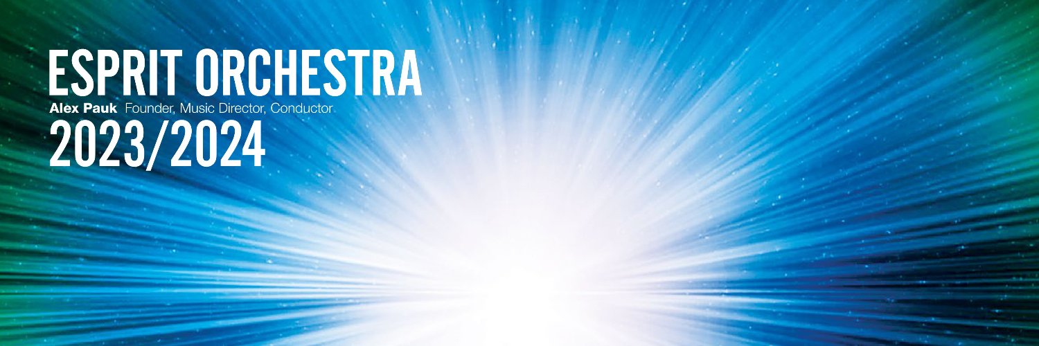 Esprit Orchestra banner