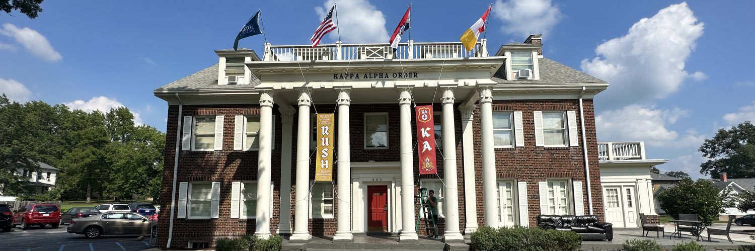 Kappa Alpha Order at Westminster College banner
