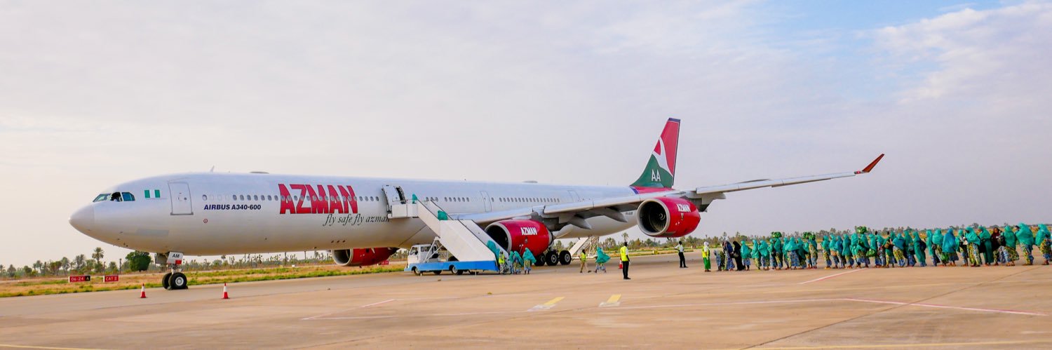 AzmanAir - #LetsFlyAzmanAir banner