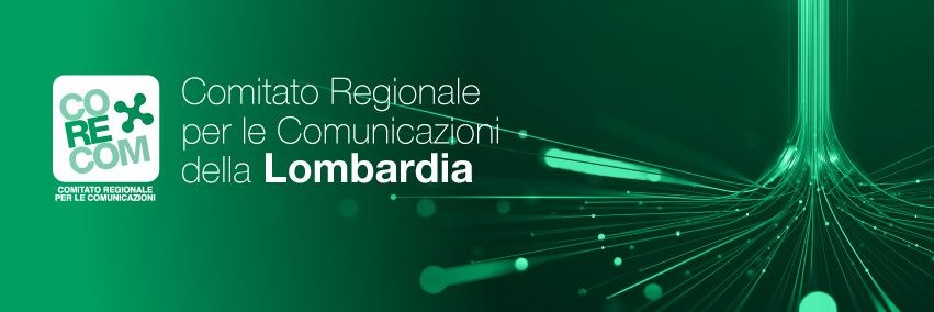 Corecom Lombardia banner