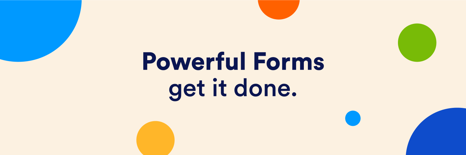 Jotform Support banner