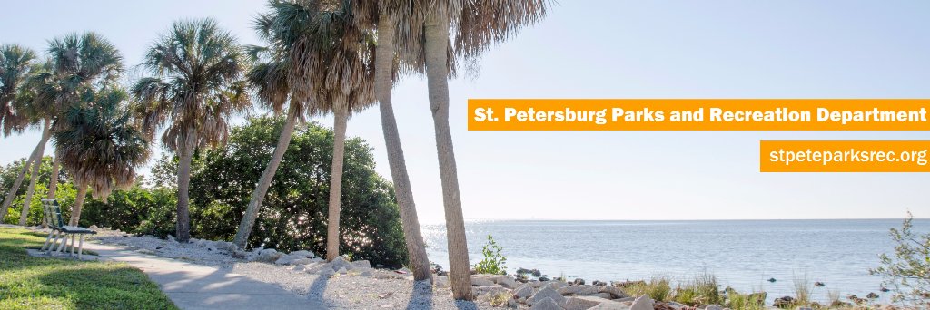 St. Pete Parks & Rec's banner