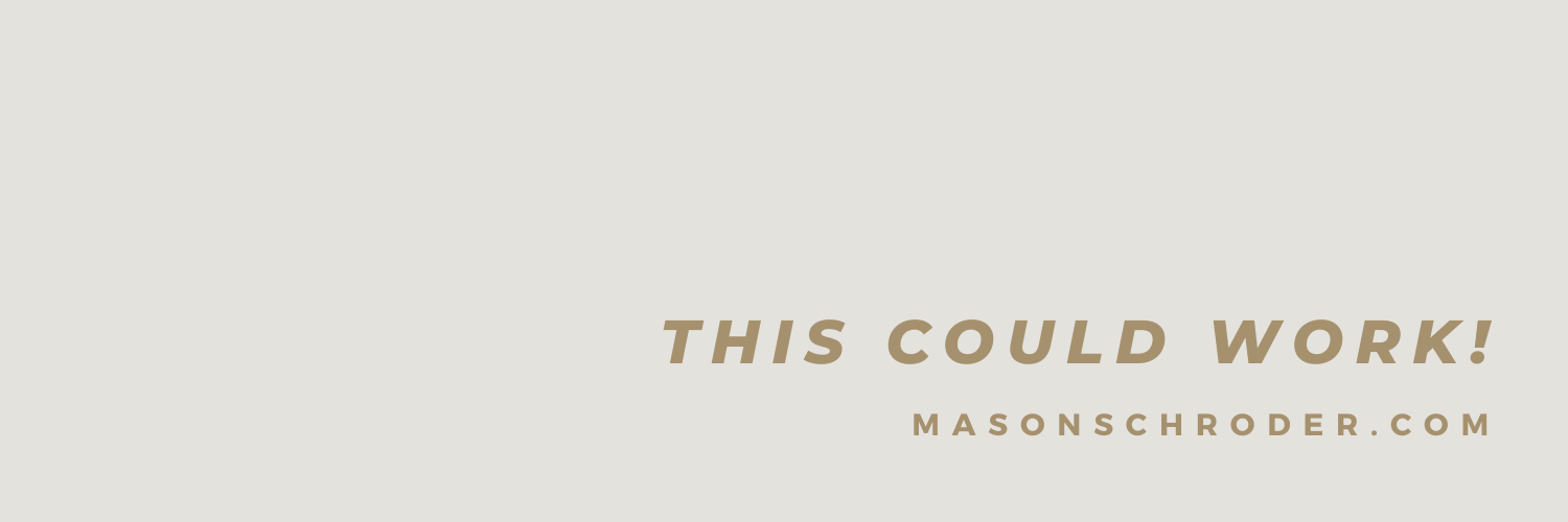 masonschroder's profile banner image